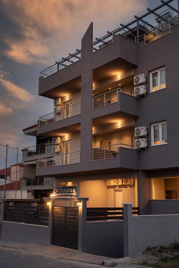 Philippos Residences Leptokaryá Exterior foto